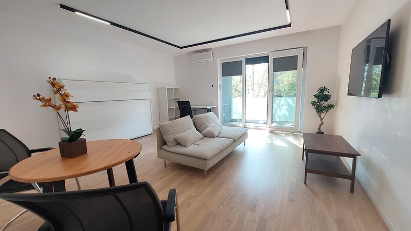 Aviatiei, studio 44mp, bloc tip boutique, la 800m metrou Aurel Vlaicu